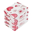 thumbnail image 4 of BZSMCE Towel Cotton Face Towel Soft Hand Towels Fashion Luxe Love Pattern, 4 of 9