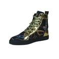 thumbnail image 4 of Mens High Top Shoes FIESSO by AURELIO GARCIA Chain Medusa Celebrity 2421 Black, 4 of 8