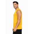 thumbnail image 2 of Expert Brand USA-Made Men's Oxymesh™ Athletic Sleeveless T-Shirt, Gold, Medium, 2 of 7