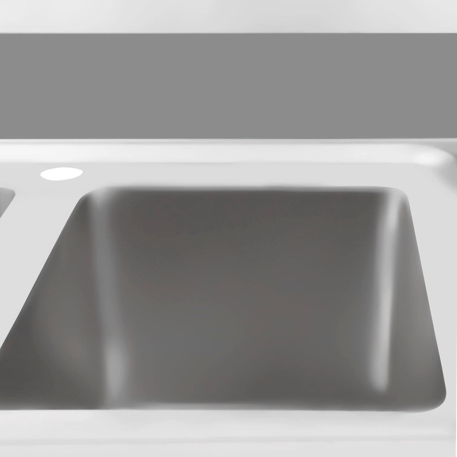 Dwellnix 3-Compartment Outdoor Utility Sink with 2 Faucets, 304 Stainless Steel Design, Adjustable Feet for Garage/Commercial Use