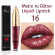 thumbnail image 1 of 18 colores Diamond Shimmer Glitter Brillo de labios Mate a brillo Lápiz labial líquido Impermeable Diamante Perla Color Brillo de labios Maquillaje Tan Jianjun unisex, 1 of 2