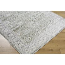 Boutique Rugs Alexia Traditional Area Rug - Light Gray, Medium Gray, Charcoal - 7'10" x 10'
