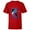 Red, variant on Marvel Spider-Man: Across the Spider-Verse Miles and Gwen - Short Sleeve T-Shirt for Kids - Customized-Black