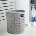 thumbnail image 1 of Organizador de almacenamiento de cesta de lavandería portátil Organizador Hollow Space Hollow Saving Ropa Cesta de almacenamiento para el Hotel de, 1 of 8