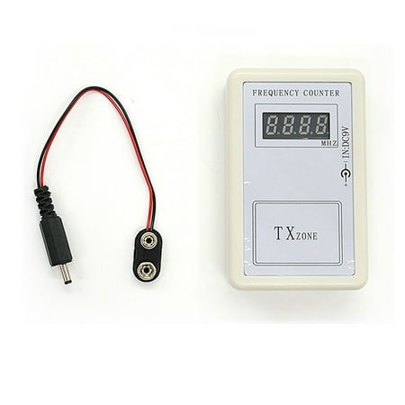

Frequency Counter Indicator Detector Cymometer Remote Control Transmitter Frequency Meter Scanner Wavemeter 250-450MHZ