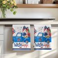 thumbnail image 7 of 4th of July Kitchen Towels Set of 3, Blue Truck Balloon Floral Cherry Watercolor Absorbent Dish Towels for Kitchen, Microfiber Hand Towel, Quick Drying Tea Towel for Cleaning Decorative Dishcloths, 7 of 7