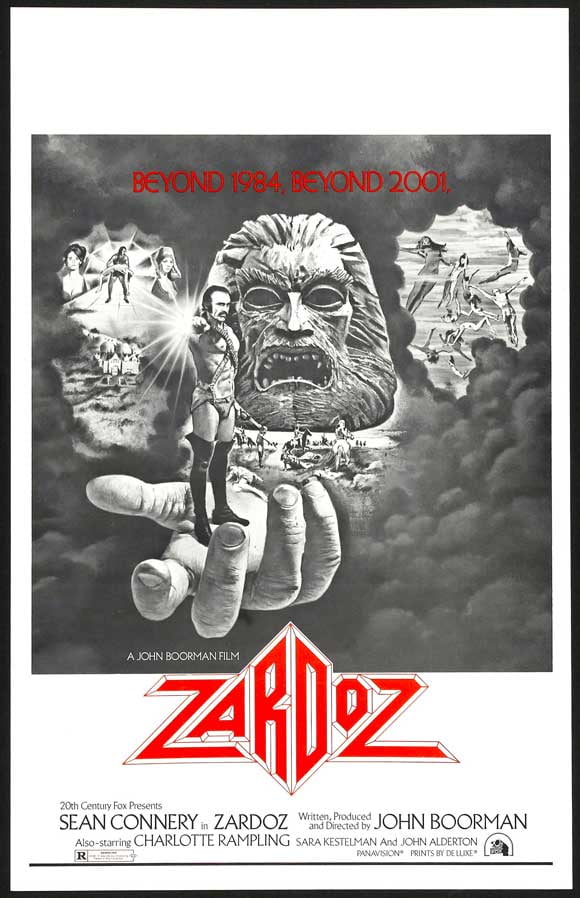 Zardoz movie POSTER (Style C) (27" x 40") (1974)