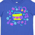 thumbnail image 4 of Inktastic '80s Boom Box Music Boys or Girls Toddler T-Shirt, 4 of 5