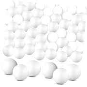 SKYSONIC 80 Pack 25mm White Table Tennis Balls for Fun Small Table Tennis, Arts, Craft, and Party Games Supplies.