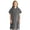 Grey-A, variant on 100% Cotton Kids Hooded Surf Poncho Changing Robe, Quick Absorbent Wearable Swim Towel Boys & Girls Pink-B 8-14 Years