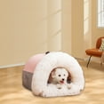 thumbnail image 6 of Dog House under $5! CQCYD Foldable Soft Dog House Bed, Warm Pet Kennel for Cats and Dogs, Cozy Semi Enclosed Pet Cave, 6 of 7