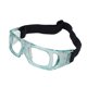 thumbnail image 4 of Gafas deportivas Diseño regulable gratuito Marco de ajuste curvo Material de PC resistente a impactos Gafas protectoras de baloncesto para niños Azul, 4 of 5