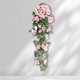 thumbnail image 2 of Conjunto de Rosas Artificiales para Colgar En La Pared, Flores de Ratán para Centros Comerciales, Decoración Del Hogar y Arreglos Florales para Jardín., 2 of 2