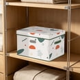 thumbnail image 1 of Heavy Duty Storage Bag With Reinforced Carrying Handles Clothing Quilt Storage Bag Moving Packing Bag Thickened Double Zipper Saves Travel Space, 1 of 6