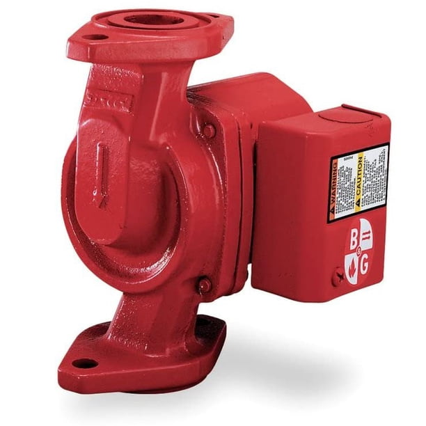 Bomba circuladora de agua caliente Bell & Gossett Modelo NRF-22 115V