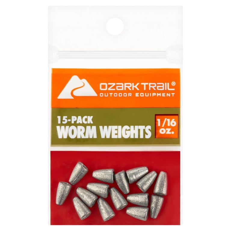 Ozark Trail 1/16 oz Worm Weight, 6 Pack photo 2