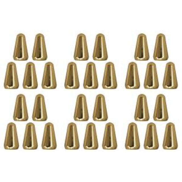 Interruptor de guitarra con punta de 3/5 vías punta de perilla apta para guitarra ST/TL color dorado 5 uds.