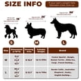 thumbnail image 4 of 39.4"W Leather Dog Bed, Mid-Century Modern Pet Bed for Large and Medium Dogs up to 70lbs, Orthopedic Elevated Dog Sofa, Pet Couch with Removable & Washable Cover for Living Room Bedroom, 4 of 10