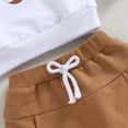 thumbnail image 5 of Okbabeha Toddler Baby Boys Fall Clothes Mamas Boy Crewneck Sweatshirt Solid Jogger Pants Set 2Pcs Winter Cute Outfits, 5 of 7