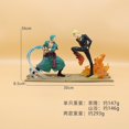 thumbnail image 1 of Una pieza de animación Hyakkei Luffy Roronoa Zoro Kimono versión de batalla modelo de figuras de acción adornos Tide Play juguete regalo de cumpleañoszhangyuxiang, 1 of 4