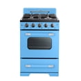thumbnail image 1 of Classic Retro 24" Gas Range in Robin Egg Blue, 1 of 10