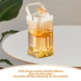 thumbnail image 3 of KAKOWELY Liquid Containers For Fridge Large Capacity Water Pitcher Plastic Refrigeration Home Use 1Pcs, 3 of 8