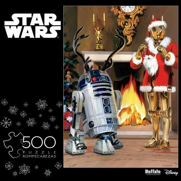 Buffalo Games Entertainment Star Wars Item 3364 - All I Want for Cristmas is R2 - 500 Piece Jigsaw Puzzle