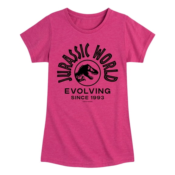 Jurassic World - Evolving Since 1993 Fitted Short Sleeve Graphic T-Shirt