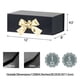 thumbnail image 3 of Caja de regalo GoooodGift negra, grande, plegable, 30 x 20 x 11 cm, con cinta, 3 of 7