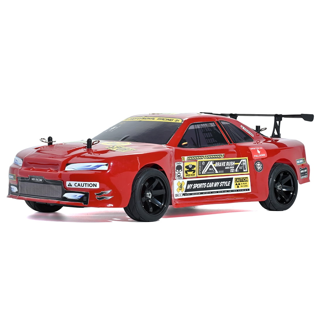 RH1003 1/10 Scale Nitro RC Car, CY 18 Engine, 2.4G 60KM/H HighSpeed Racing On-Road Vehicle, Gift for Enthusiast (RTR Version/Red Body)