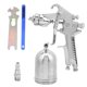 thumbnail image 1 of Spray Gun Set Upper Pot Gravity Feed Paint 1.8mm Fluid Tip Pneumatic Tools Hardware W‑71American Style, 1 of 4