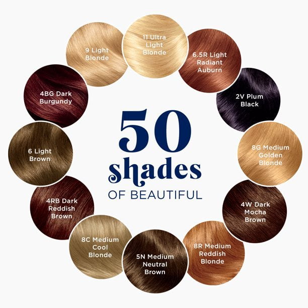 Clairol Nice'n Easy Hair Color, [5] Medium Brown, 3 Pack