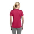 thumbnail image 2 of Sport-Tek Women's Heather Contender Scoop Neck T-Shirt_Pink Raspberry Heather_S, 2 of 6