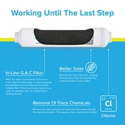 5-Stage Reverse Osmosis System Home RO Water Filter System Under Sink, 100 GPD Drinking Water Filter