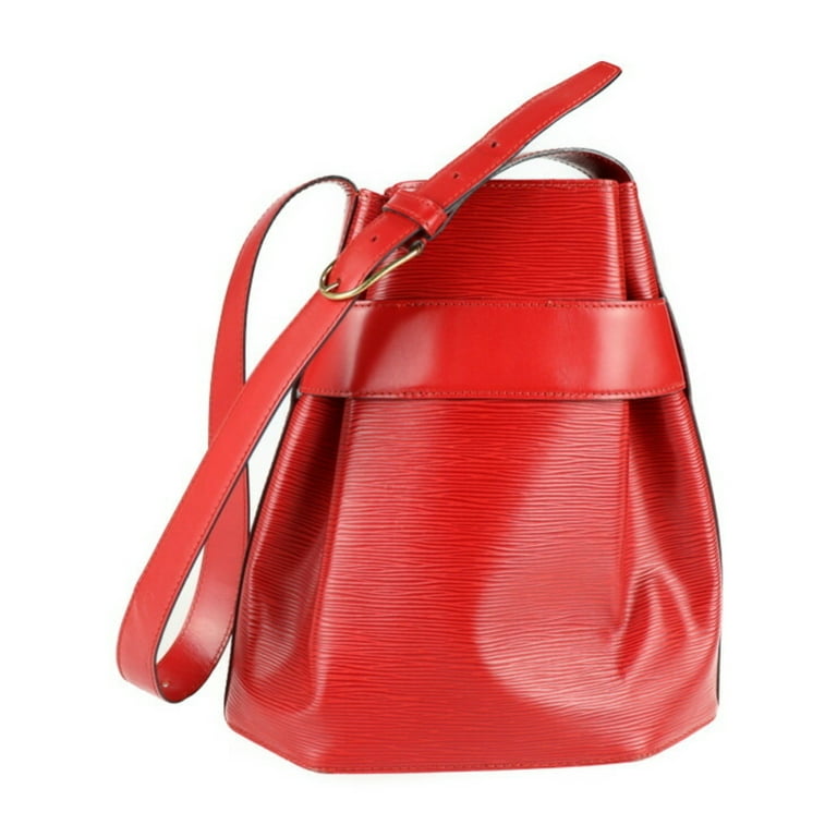 Pre-Owned LOUIS VUITTON Louis Vuitton Sac De Paul PM Shoulder Bag M80207  Epi Leather Castilian Red (Good) 