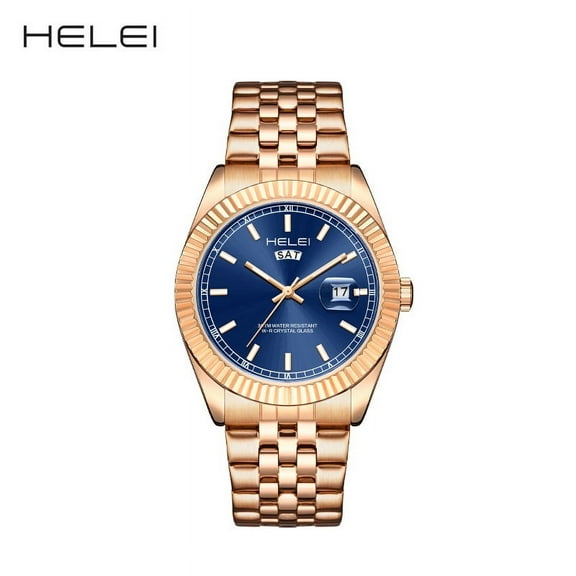 HELEI Men's Quartz Watch Waterproof Wristwatches 800675582157