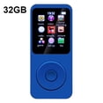 thumbnail image 1 of Mini Music Player MP3 Walkman 1.8 Pulgadas Pantalla Compatible Dientes 5.0 para Azul, 1 of 9