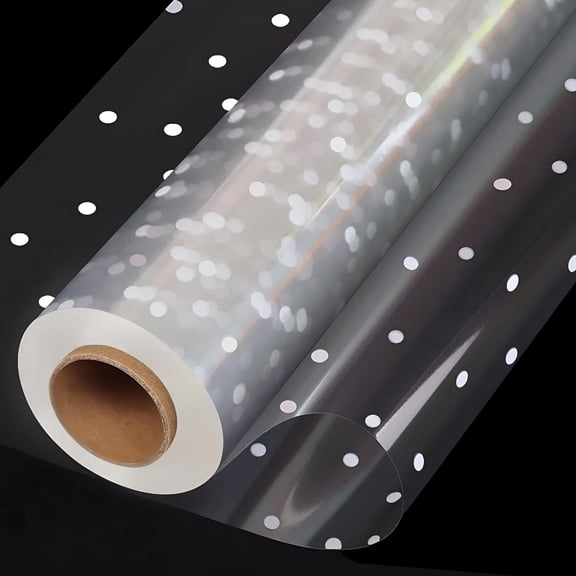 CCOCC Cellophane Wrap for Flowers and Gifts 1 Roll Transparent Wrapping Paper for Craft Use,98.42 FT