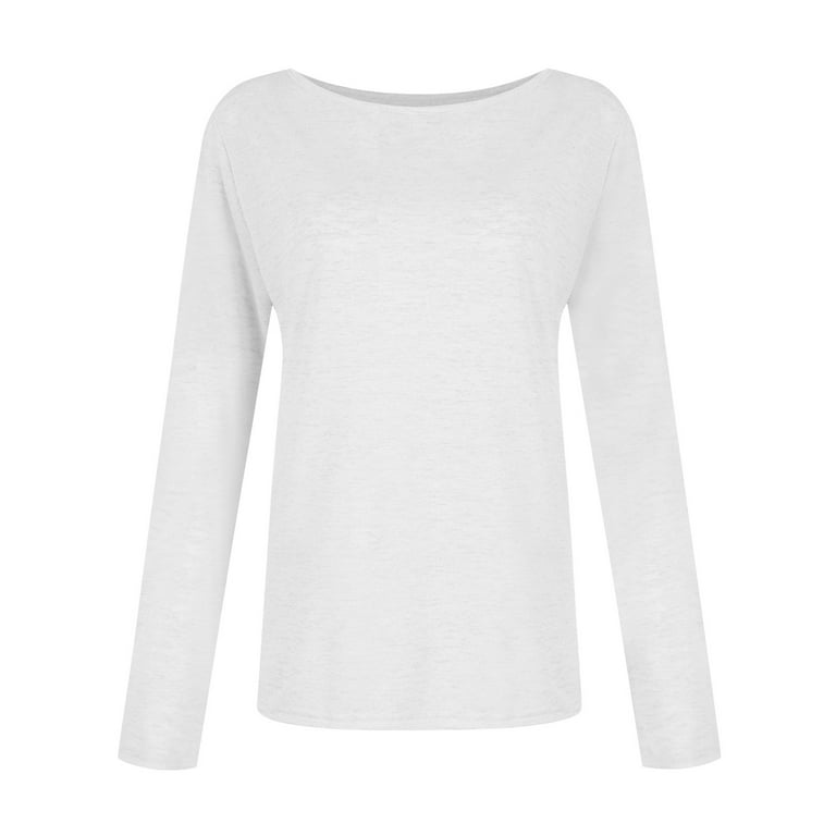 Huresd Long Sleeve Tops for Women 2024 Spring Trendy Cute Huresd Long Sleeve Tops for Women 2024 Spring Trendy Cute