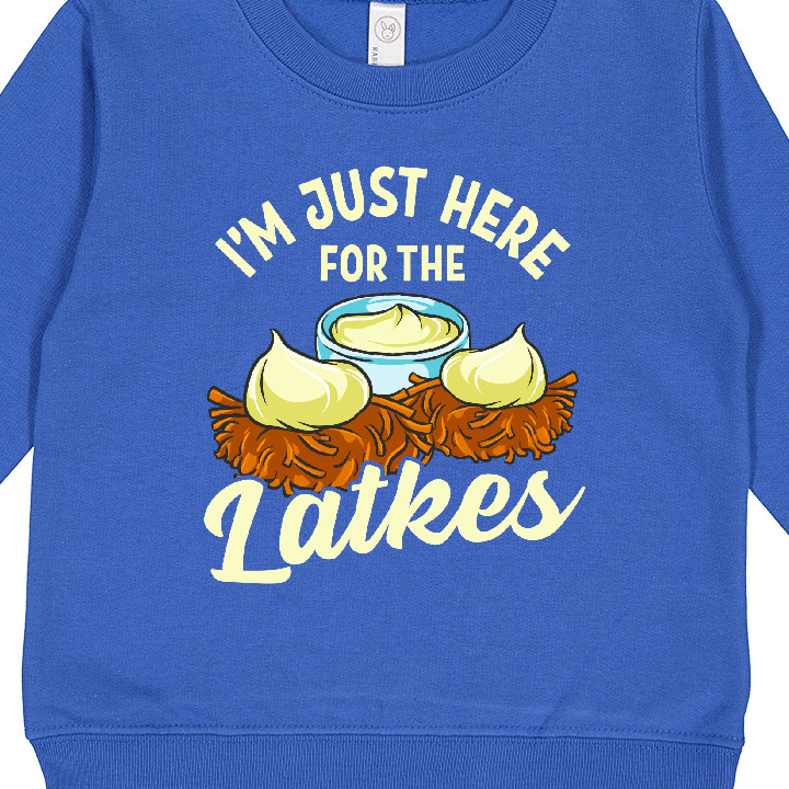 Hanukkah Latkes Toddler Sweatshirt photo 3