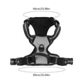 thumbnail image 3 of Pgyong Reflective Dog Vest Harness with Handle for Training Walking, No Pull Pet Harness Adjustable Breathable Mesh Control Harness for Medium Large Dogs, 3 of 6