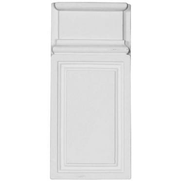 4 3/8"W x 9 5/8"H x 1 1/4"P Classic Plinth Block