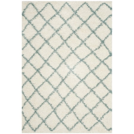 Home Trends Geometric Rug - Safavieh Layla Geometric Plush Shag Area Rug or Runner