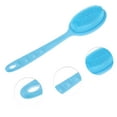 thumbnail image 3 of Unique Bargains 1 Pc Long Handle Bath Brush Back Scrubber for Bathroom 13.39" Length Blue, 3 of 6