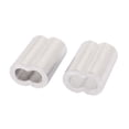 thumbnail image 2 of 5mm Wire Rope Aluminum Sleeves Clip Fittings Loop Sleeve Cable Crimps 10pcs, 2 of 2
