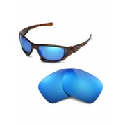 Walleva Ice Blue Polarized Replacement Lenses for Oakley Ten Sunglasses