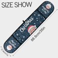 thumbnail image 3 of Yayeee Double Oven Mitt Kitchen Heat Resistant Baking 35" x7" Quilted Glove, Christmas Santa, 3 of 6