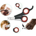 thumbnail image 4 of Juego de tijeras para cortaúñas para mascotas con kit de lima de uñas profesional, recorte cómodo para gatitos, cachorros, conejos y otras mascotas pequeñas JM MX-0140570FYD, 4 of 5