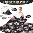 thumbnail image 3 of Pioneer Flower Floral Print Pattern Toddler Nap Mats for Kids Preschool,Sleeping Mat Bag or Kids,Toddler Sleeping Bag,Toddler Nap Mat or Daycare, 3 of 6