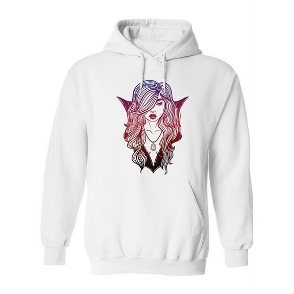 Vampire Girl Hoodie Women -Image by Shutterstock, Female Small